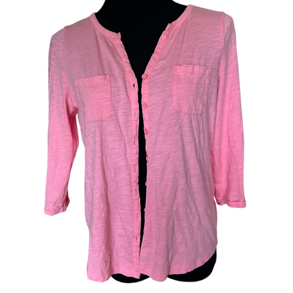 Boden pink long sleeve shirt | Size 10R (Medium)
